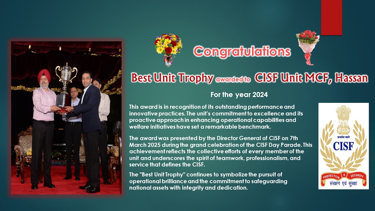 cisf-best-unit-award